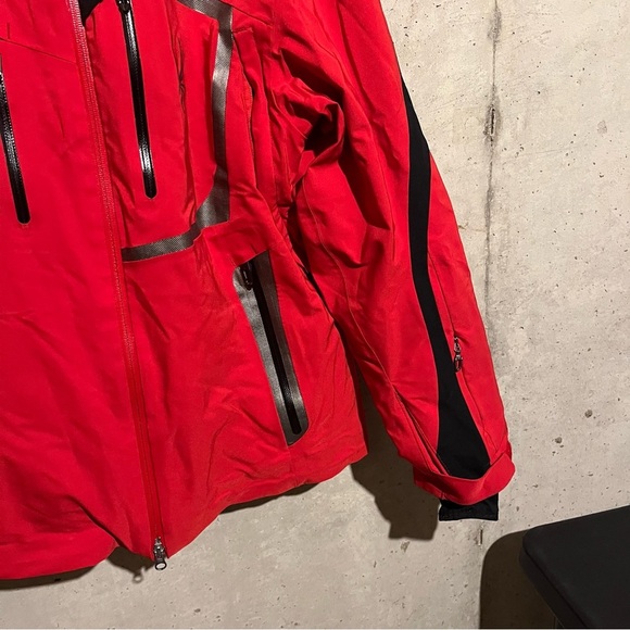 Spyder Red Ski/Snowboard Winter Shell Jacket Womens Size Small Thinsulate - Picture 3 of 16